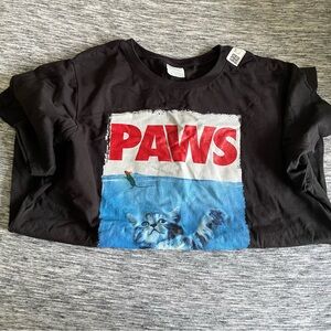 Black Cat Graphic Tee - Short Sleeve